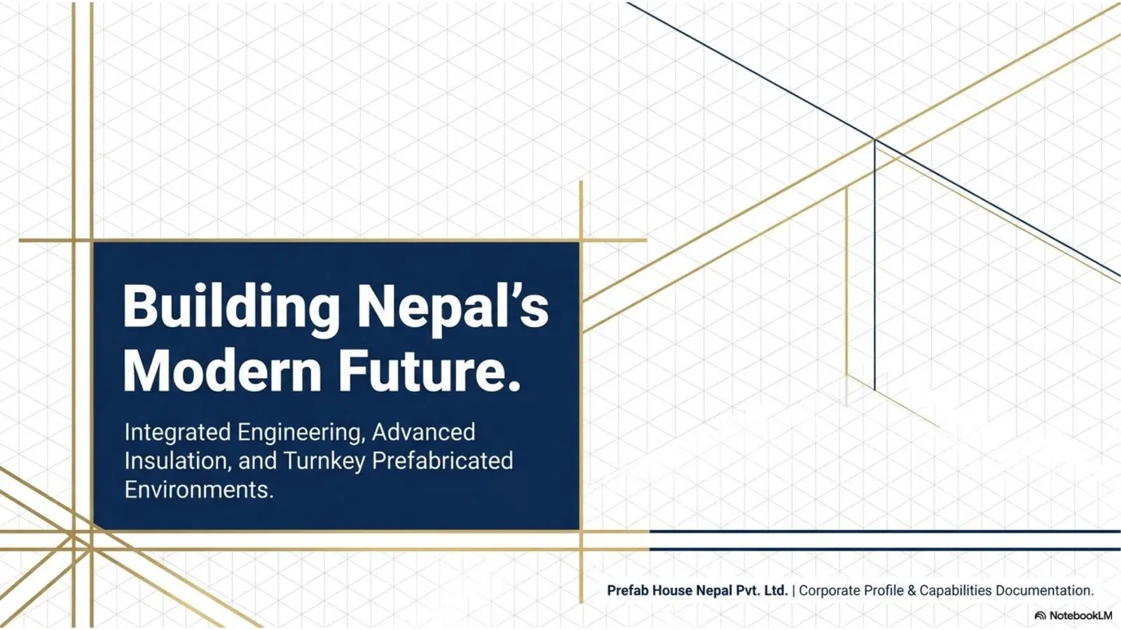 Building Nepal's modern future corporate profile